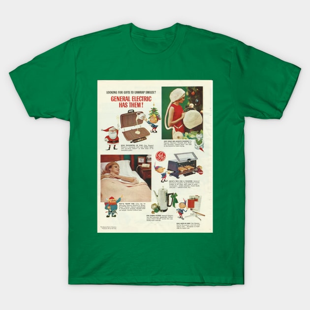 Official Rankin/Bass' Rudolph the Red-Nosed Reindeer GE ad T-Shirt by Rick Goldschmidt Rankin/Bass Productions